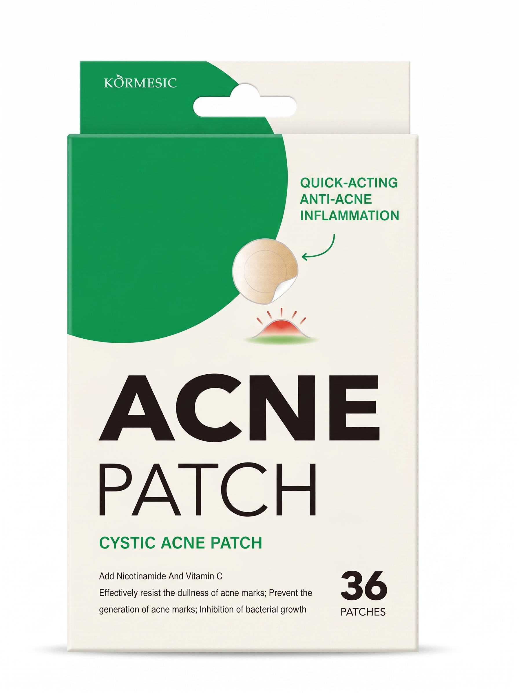 Kormesic - Cystic Acne Patch (36 Patches)