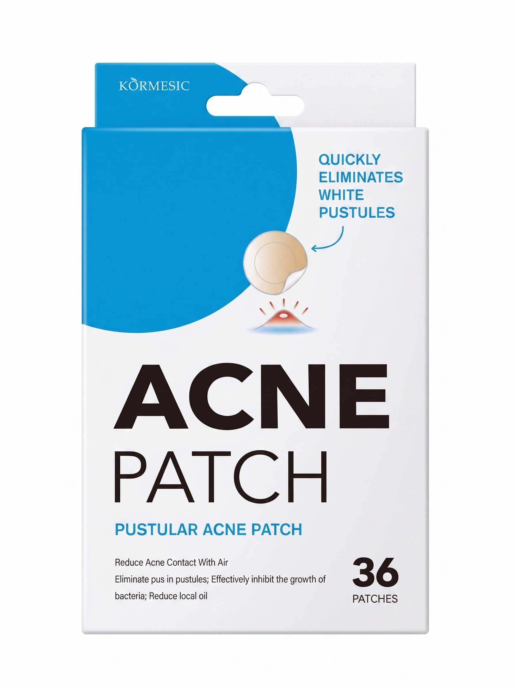 Kormesic - Pustular Acne Patch (36 Patches)